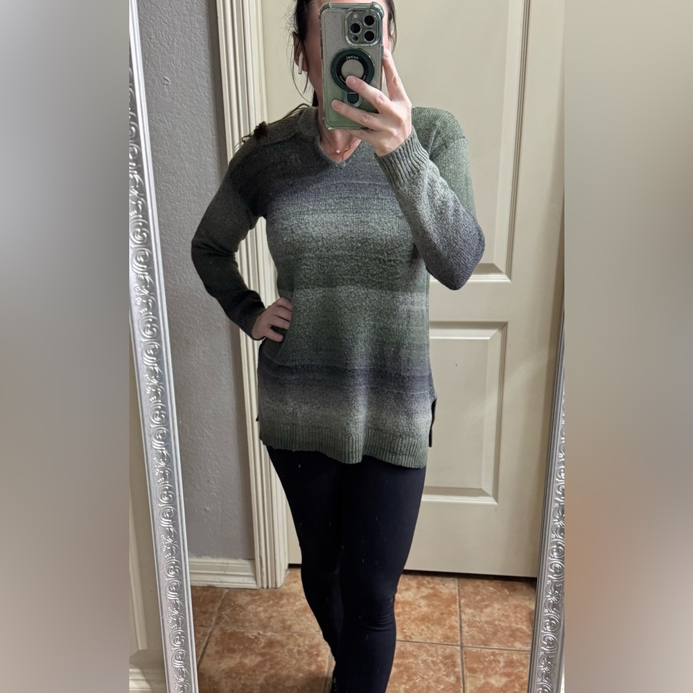 Gradient Green Hoodie